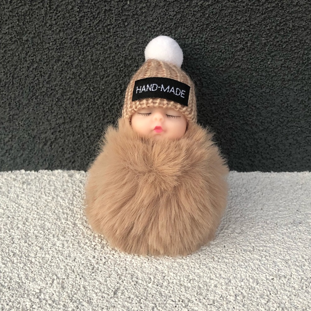 Absolutely Adorable Sleeping Baby Keychain - Picture 4 of 8